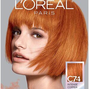 L'Oréal Paris Féria Hair Color, C74 Intense Copper